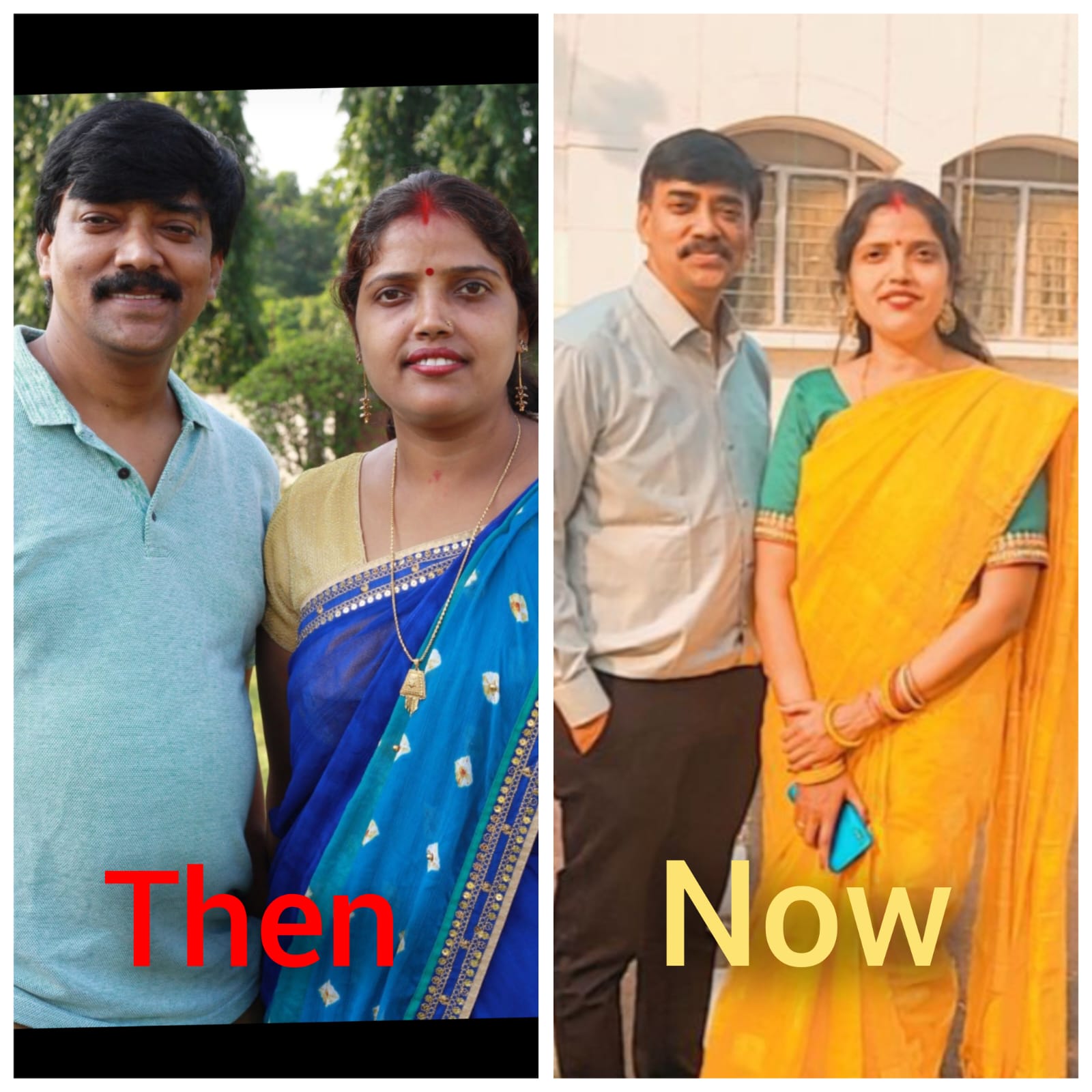 Couple Transformation Then Now